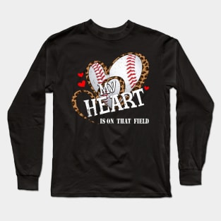 My Heart is on that Field Long Sleeve T-Shirt